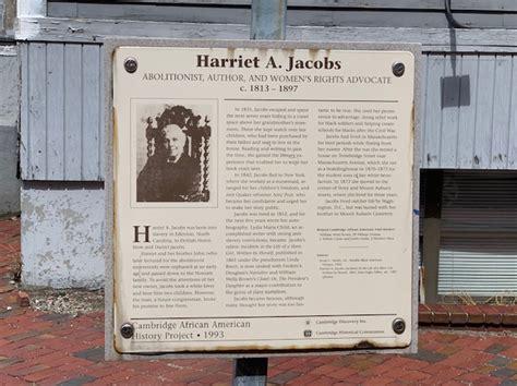 Note On Harriet A Jacobs By Anita Patterson Harvard Square