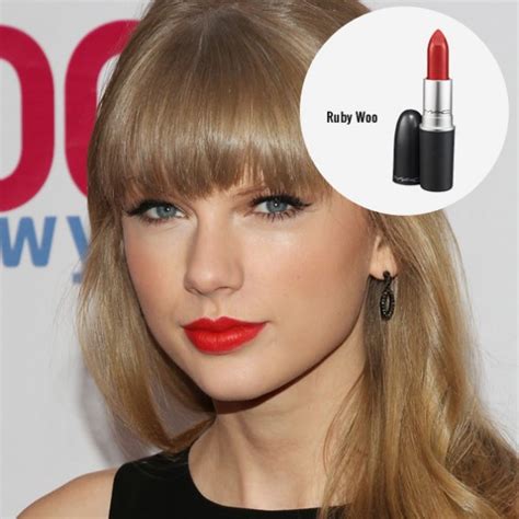 Labial Rojo De Taylor Swift Mac Ruby Wo Distrito Belleza