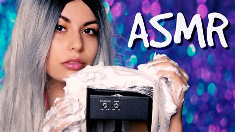 Asmr Ear Massage With Foam 💦 Asmr Full Relax Youtube