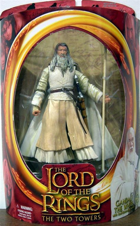 Gandalf White The Two Towers Action Figure Toy Biz