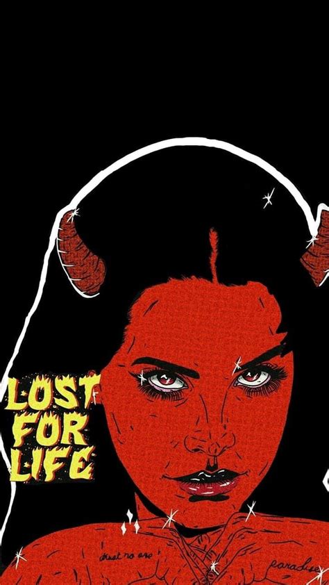 Lana Del Rey Devil Girl Lust For Life And Pop Art Devil Aesthetic