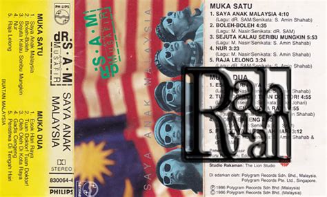 Menjadi seorang anak malaysia bukanlah setakat nama tetapi ia adalah gelaran yang akan diingati mari raikan kebanggaan kita sebagai rakyat malaysia dengan menyanyikan lagu saya anak. DR. SAM AND MUSAFIR - SAYA ANAK MALAYSIA (1986 ...
