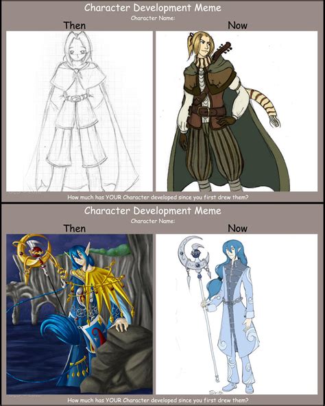 Character Evolution By Revenniaga On Deviantart