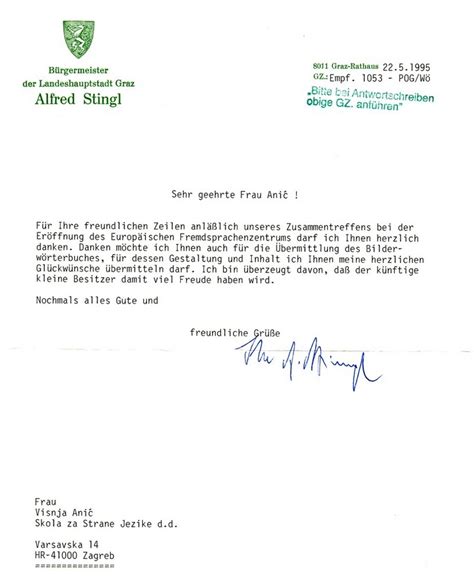 Female names / m, page 2 of 6. Visnja Anic's 1991 letters from Croatia to M. Thatcher, H ...