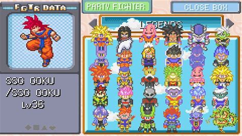 Dragon ball z team training is a pokémon fire red mod that makes your game all the dragon ball epicness you could ever want. DRAGON BALL Z: TEAM TRAINING - TODOS LUTADORES/ALL FIGHTERS (GBA) - YouTube