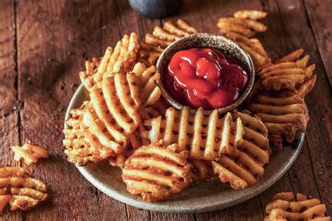 Air Fryer Waffle Fries Frozen Best Crispy Waffle Fries Love Food