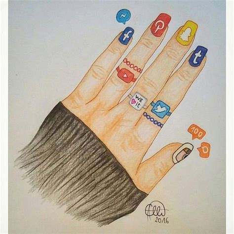 Socialmediameasurement Social Media Drawings Social Media Art App
