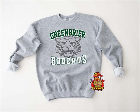 Greenbrier Pto Greenbrier Bobcats Large Bobcat Face Duck Luck Printing