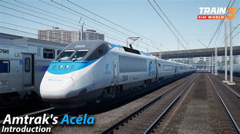 First Look Amtraks Acela Introduction Northeast Corridor Train Sim
