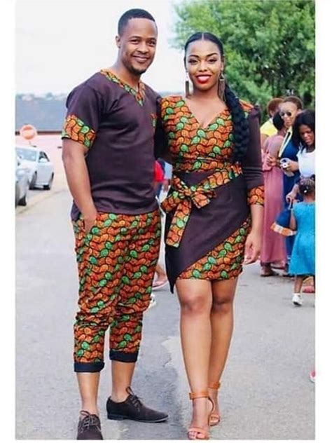 African Couples Clothingafrican Couples Outfit Africa Couples Wears