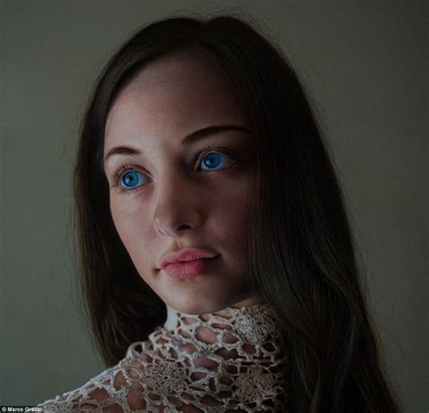 The Hyperrealistic Paintings Of Women That See Skin Turned To Canvas As