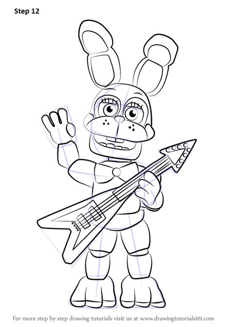 ignited foxy coloring page  drone fest
