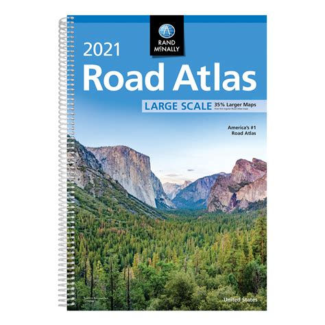 Rand Mcnally 2021 Large Scale Road Atlas Of Usa Geographia Maps