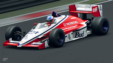 Realistic Photograph Of 80s F1 Car Going 200 Mph At Monza Rgranturismo