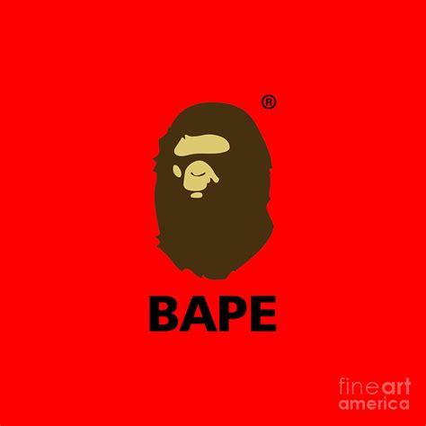 Bape Logo Digital Art By Bape Collab Pixels