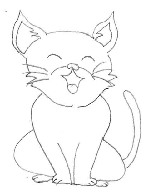 Dibujos De Gatos A Lapiz Faciles Dibujos De Gatos A Lapiz Solo Para