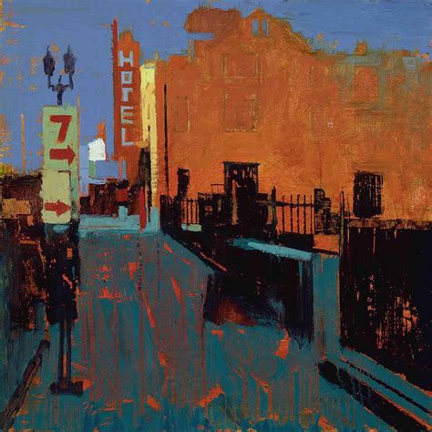 William Wray Building Painting City Painting Cityscape Painting