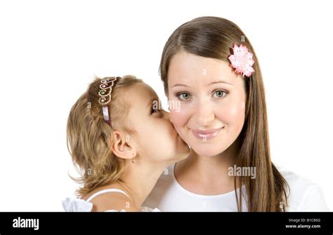 Two Kissing Cute Little Sisters Hi Res Stock Photography And Images Alamy