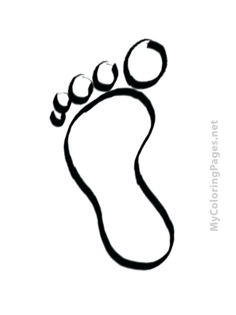 How would you know if your child's alignment was out of balance? Shoe Outline Template | Free download on ClipArtMag