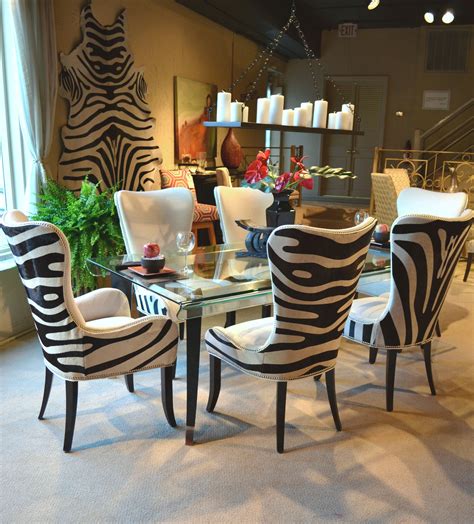 Designmaster Denmark Chairs In Zebra Hair On Hide Designmaster
