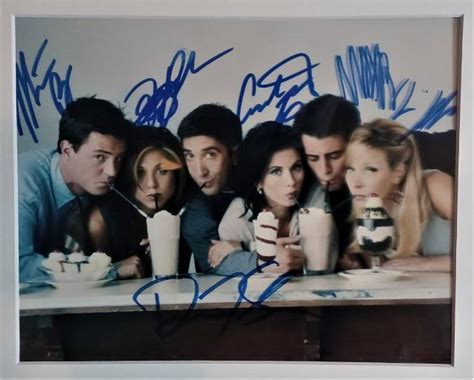 Friends Cast Autograph Photo Friends Cast Signed Photo 0057 On Dec