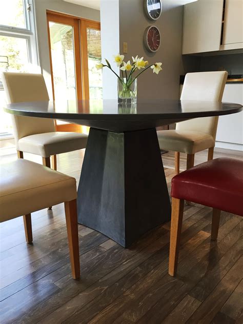 Hand Crafted Concrete Dining Table by 910 Castings | CustomMade.com