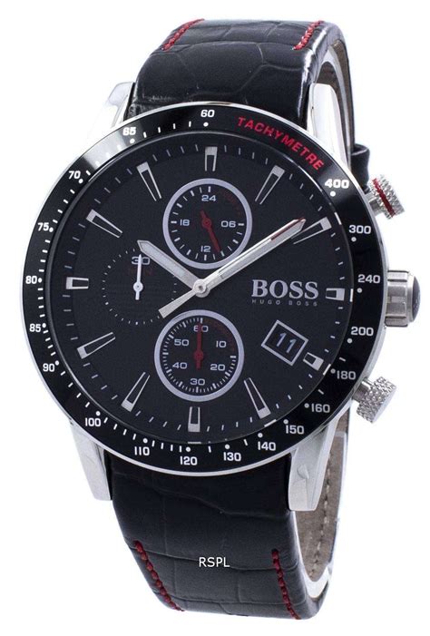 Hugo Boss Rafale Chronograph Tachymeter Quartz 1513390 Men's Watch