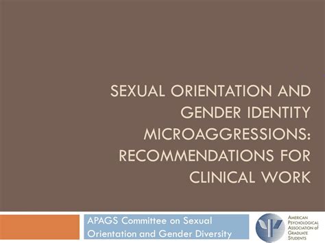 Sexual Orientation And Gender Identity Microaggressions In Clinical Settings Youtube