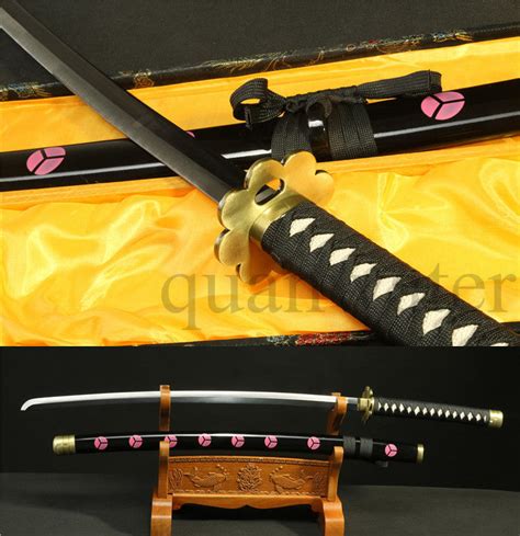 Full Tang Handmade Anime Sword Sets One Sword Manga Sword Roronoa Zoro