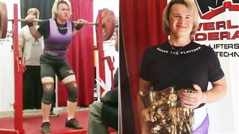Actually A Male Transgender Weightlifter Stripped Of World Records