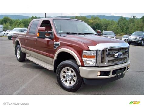 2008 Dark Copper Metallic Ford F250 Super Duty King Ranch Crew Cab 4x4