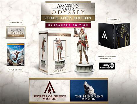 Assassins Creed Odyssey Collectors Kassandra Edition Ps Game Games
