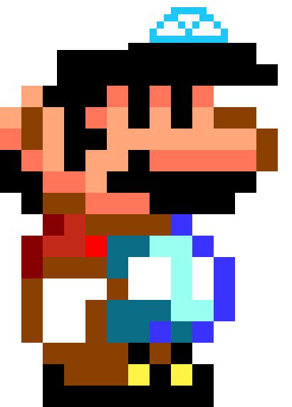 Mario Super Mario World Pixel Art Maker