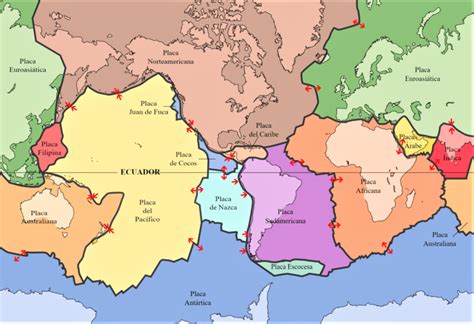 Placas tectónicas Qué son características cómo se forman tipos