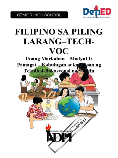 Filipino Sa Piling Larangan Tech Voc Learning Materials