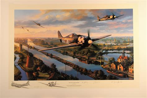 Day Of The Fighter By Nicholas Trudgian Remarque Collectors Aviation Art