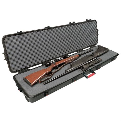 Plano® Gun Guard Aw Double Scoped Rifle Shotgun Wheeled Case 197534