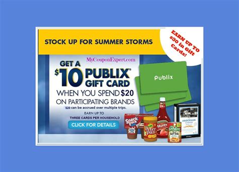 They can sell you a $100 gift card without actually giving you $100 worth of merchandise. Publix Summer Storm Savings Promo! Get a $10 Gift Card!!
