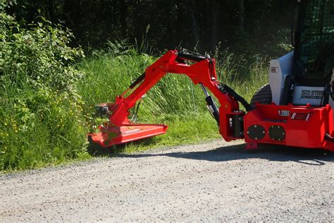 Raptor Rt 20 Boom Mower Moves From Roadside To Ditch Raptor Mower