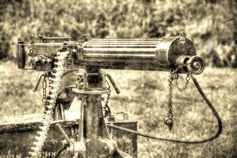 Vickers Machine Gun Vintage Ww1 Photograph By David Pyatt