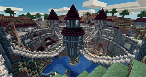 Nice Build Fits In Well With The Landscape Minecraft Creations
