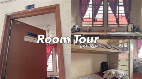 College Room Tour 2021 Kolej Kediaman 1 Usim Malaysia Youtube