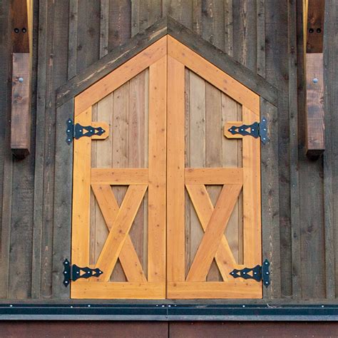 Barn Hayloft Wooden Door Set For Horse Barns Barn Pros