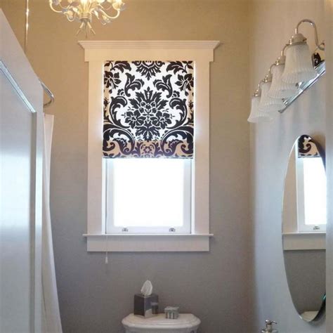 10 Ideas For Bathroom Window Curtains