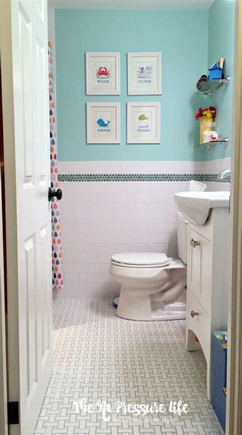Best unisex kids bathroom ideas from nautical uni kids bathroom our work.source image: Current Home » The No Pressure Life | Crafts | Decor ...