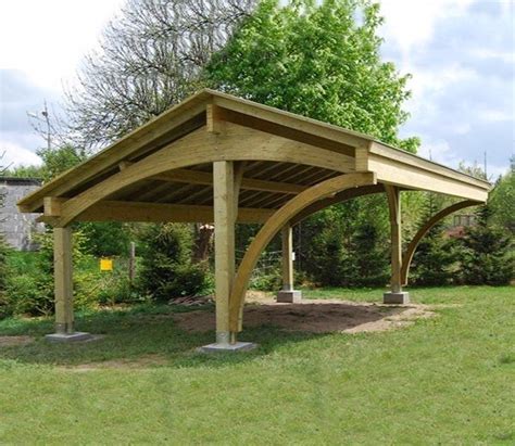 Here you can read some usefu and interestingl ideas about the use of wooden carports! Jagram Revelatio 19 x 19 ft Carport in 2019 | Carport designs, Carport sheds, Carport garage
