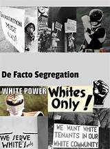 De Facto Segregation Civil Rights Movement Pictures