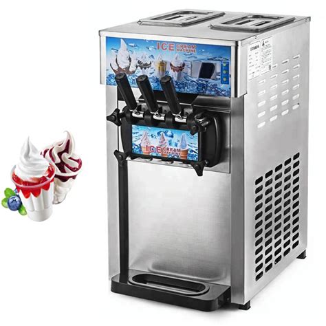 18lh Soft Table Top Ice Cream Machine Commercial Ice Cream Making