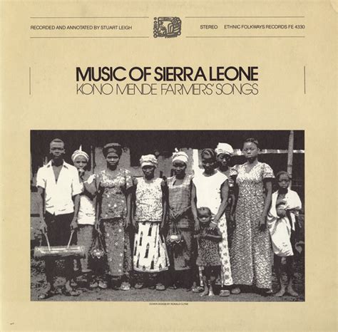 Music Of Sierra Leone Kono Mende Farmers Songs Smithsonian Folkways