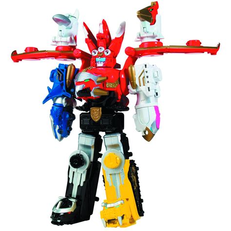 As with all things s.p.d., the megazord had a police department vibe to its paint job and overall design, including a slick red visor integrated into its helmet. FEB131614 - POWER RANGERS MEGAFORCE MEGAZORD AF ASST ...